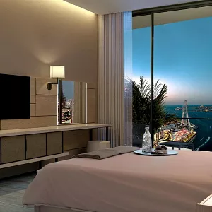 Уникальное предложение: 2-х спальная квартира  в Дубае с расчетом за рубли в РФ в Address JBR, ref 6904
