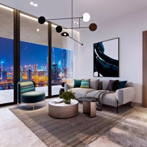 1-спальные апартаменты в Peninsula 4