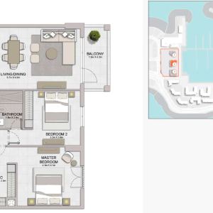 2-х спальные апартаменты в La Sirene