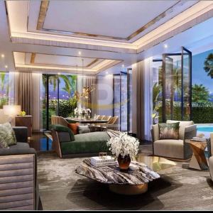 Вилла с 6-ю спальнями в Damac Lagoons