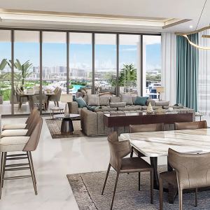 1-спальные апартаменты в Lagoon Views