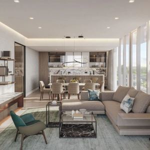 2-х спальные апартаменты в The Golf Residences