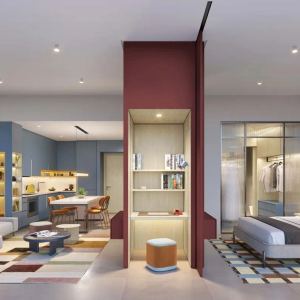 2-х спальные апартаменты в Rove Home Downtown