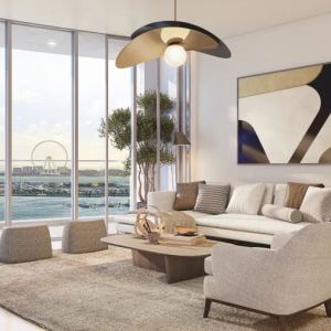 3-х спальные апартаменты в Palm Beach Tower 1
