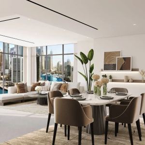 2-х спальные апартаменты в LIV Waterside