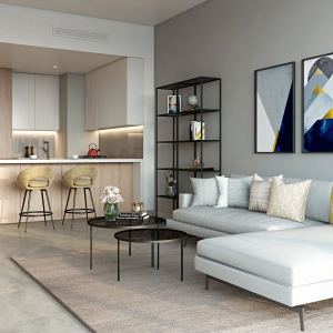 2-х спальные апартаменты в Peninsula Five
