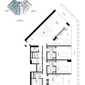 3-х спальные апартаменты в Keturah Resort by Ritz Carlton