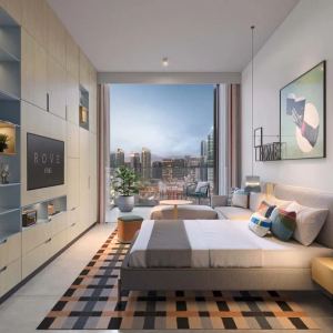 1-спальные апартаменты в Rove Home Downtown