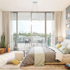 1-спальные апартаменты в Azizi Riviera 