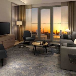 2-х спальные апартаменты в Address Harbour Point Tower 2