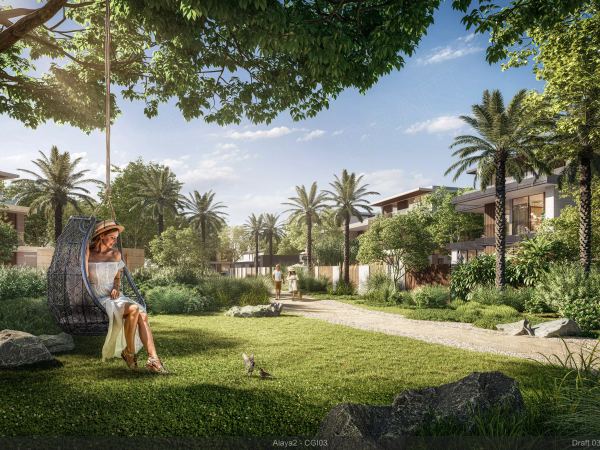 4-спальный таунхаус Alaya Gardens Tilal Al Ghaf Type Haven Serene – фото 3