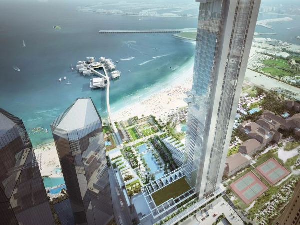 Пентхаус с 4 спальнями с 2-мя огромными бассейнами в Five JBR – фото 2
