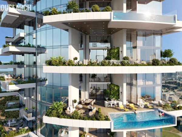 2-х спальные апартаменты в Cavalli Casa Tower – фото 3