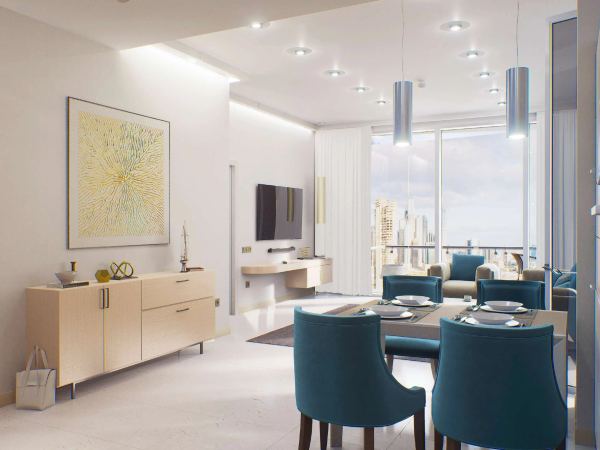Студия в Golf Views Seven City – фото 2