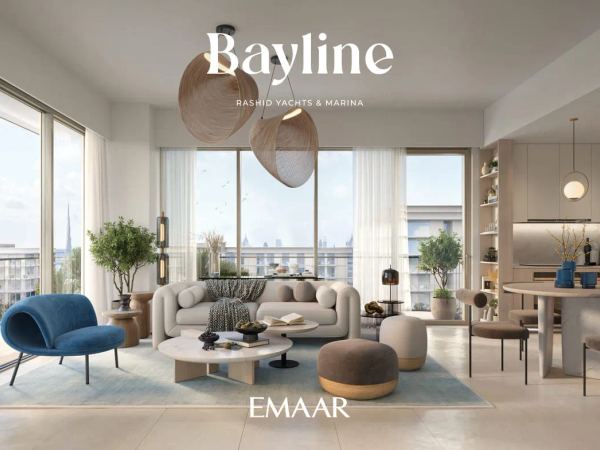 1-спальные апартаменты в Bayline – фото 2