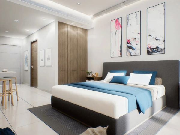 Студия в Golf Views Seven City – фото 2
