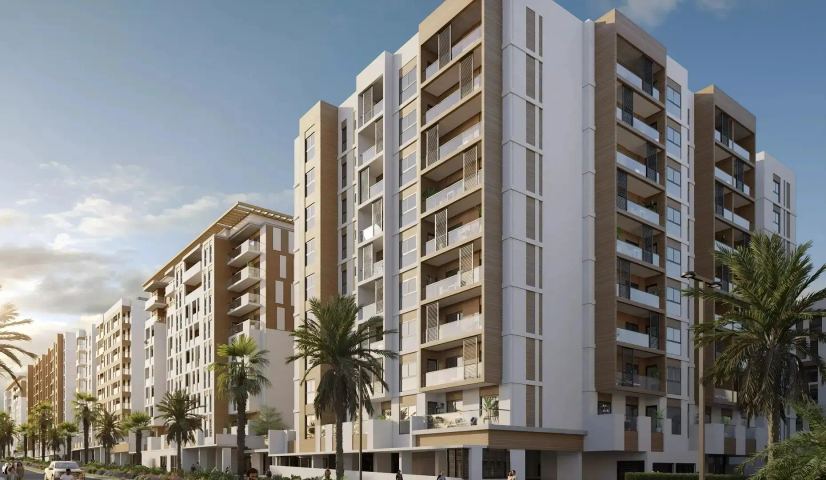 Современный комплекс Hillside Residences 3 в Дубае 2023