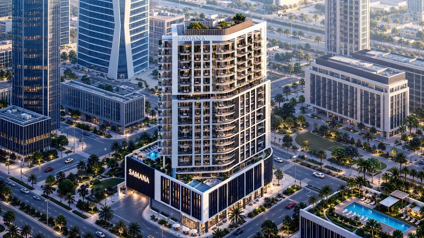 Новый проект Samana Downtown One в Дубае 2026